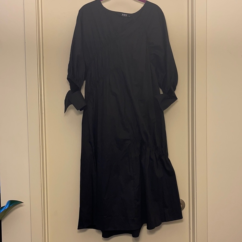 Black MIDI Dress